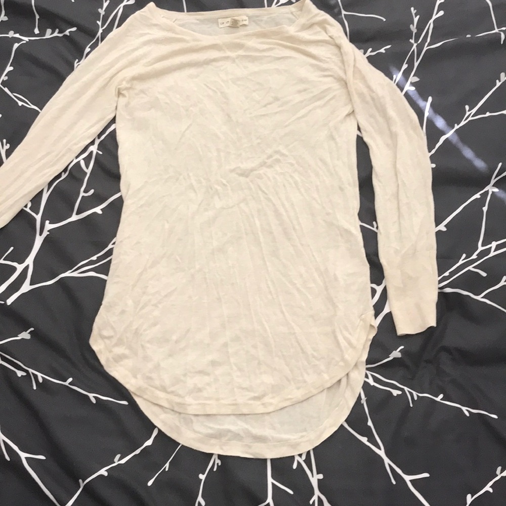 Oatmeal Summer Tunic Sweater